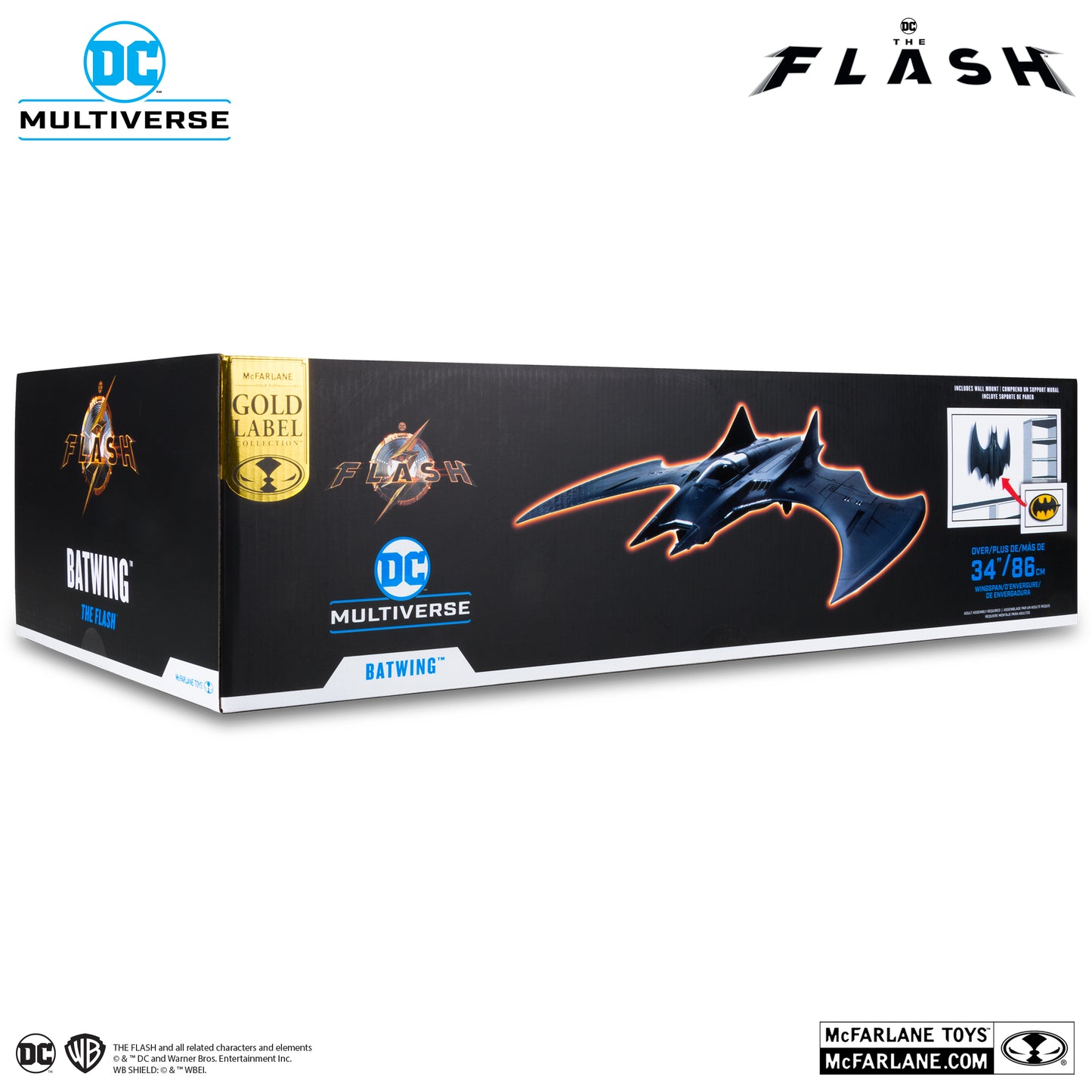 BATWING (GOLD LABEL) (THE FLASH MOVIE) in a box front view - Heretoserveyou