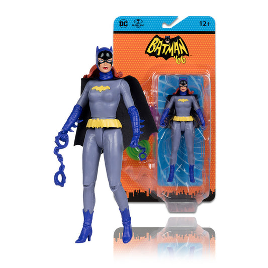 Batgirl in Black-Grey (DC Retro: Batman 66 Comic) 6-Inch Action Figure