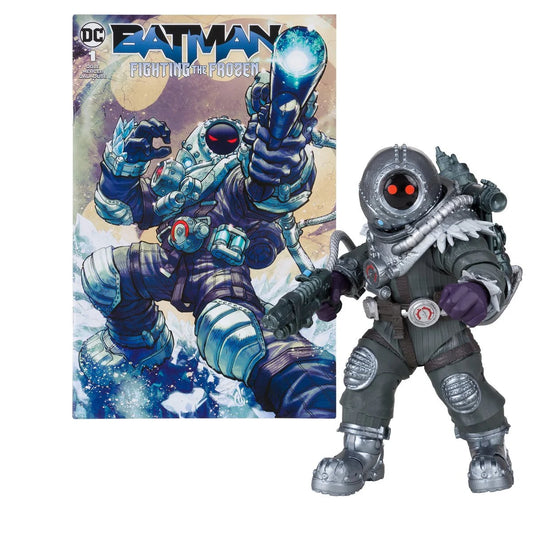 Batman Fighting the Frozen Page Punchers Wave 4 Mr. Freeze - Heretoserveyou