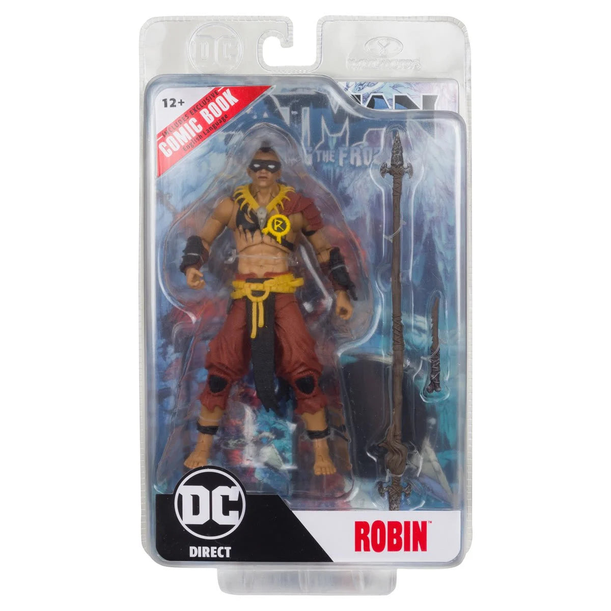 Batman Fighting the Frozen Page Punchers Wave 4 Robin 7-Inch Scale Action Figure