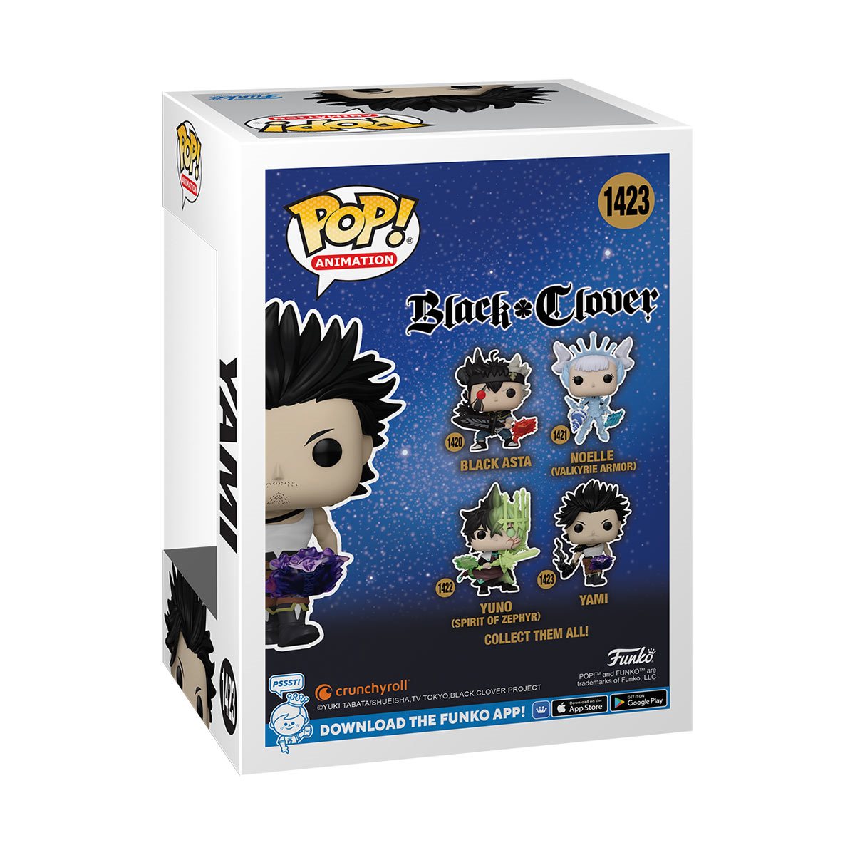 Black Clover Yami Funko Pop! Vinyl Figure #1423