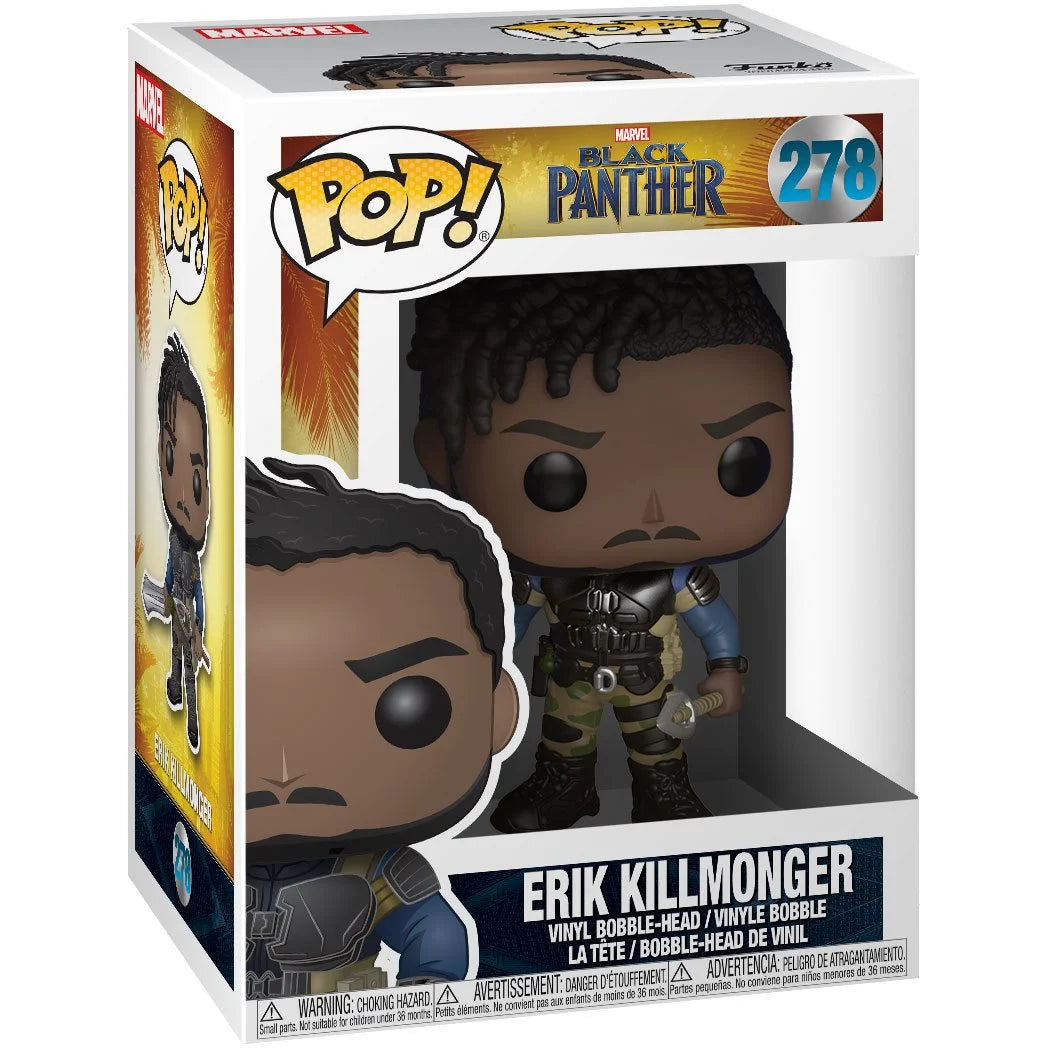 Funko Pop! Black Panther Erik Killmonger Pop! Vinyl Figure #278