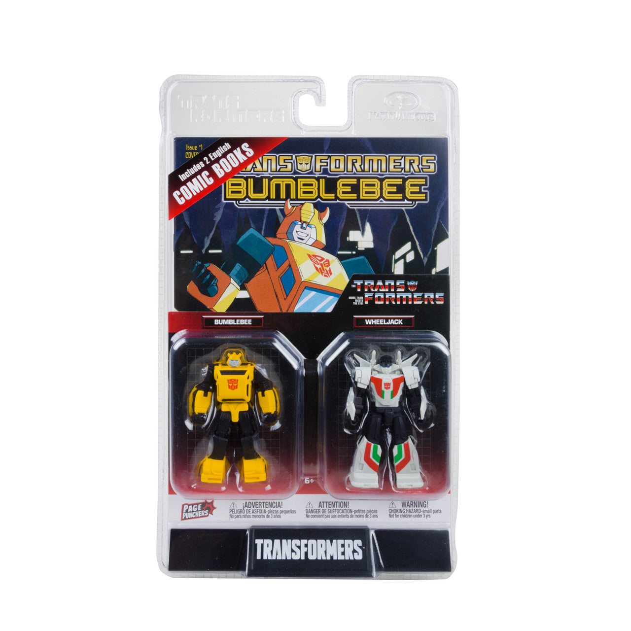 Bumblebee and Wheeljack w/Comic (Page Punchers: Transformers) 3" 2-Pack