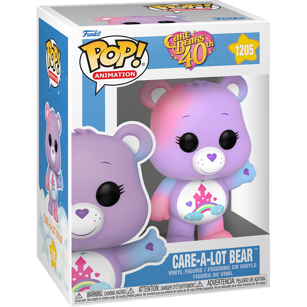 Care Bears 40th Anniversary Care-a-Lot Bear Funko Pop! Vinyl Figure