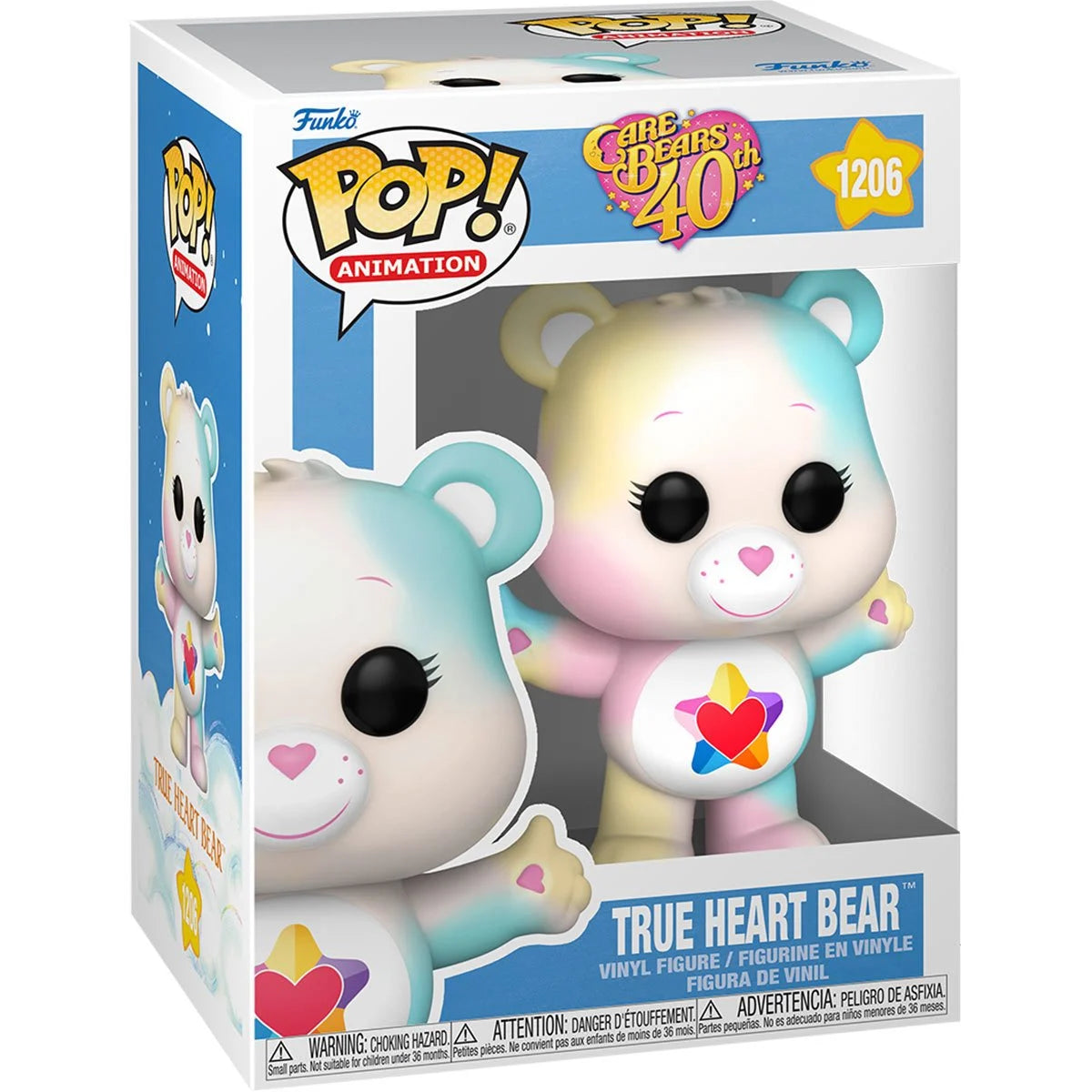 Care Bears 40th Anniversary True Heart Bear Funko Pop! Vinyl Figure #1206
