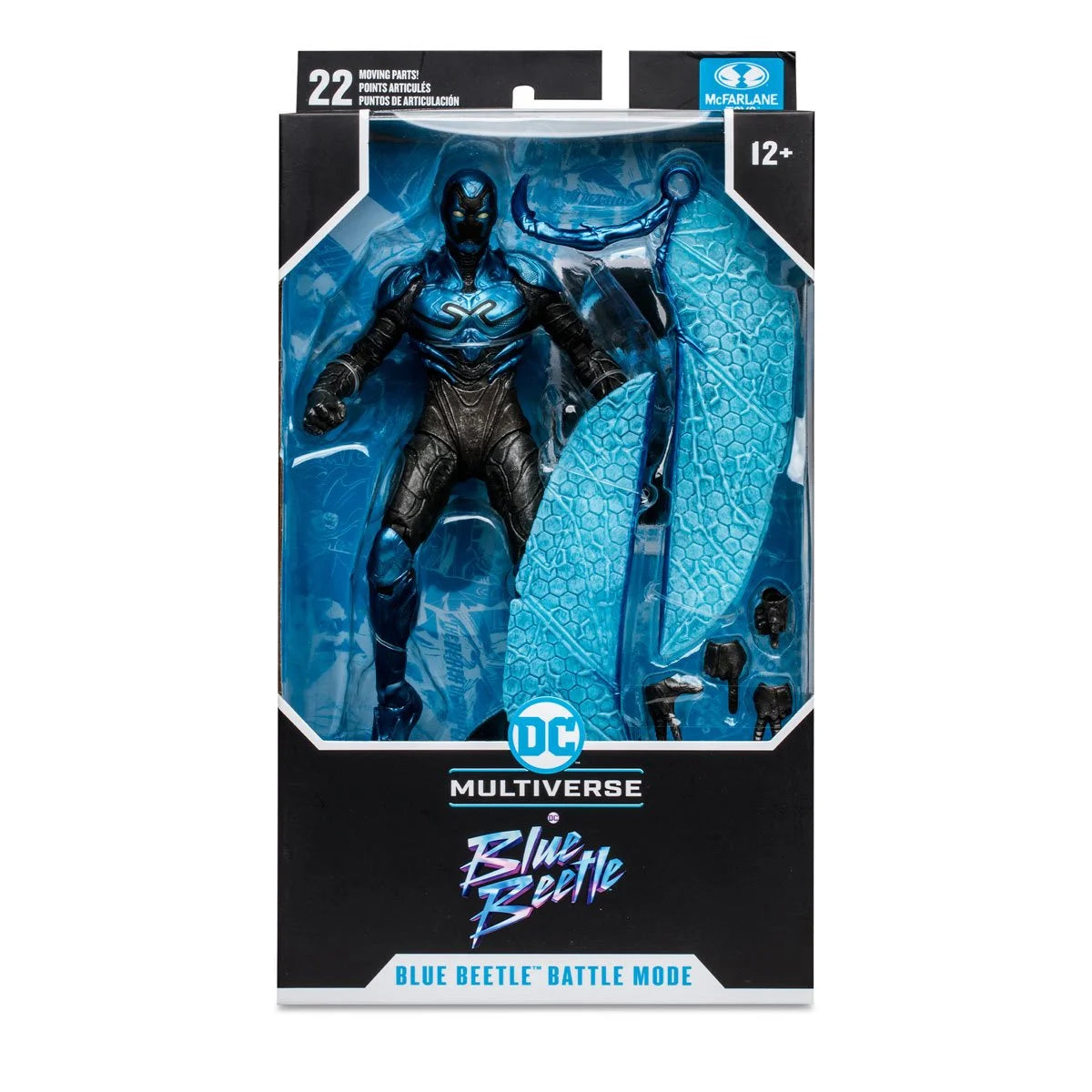 DC Blue Beetle Movie Blue Beetle Battle Mode 7-Inch Scale Action Figure