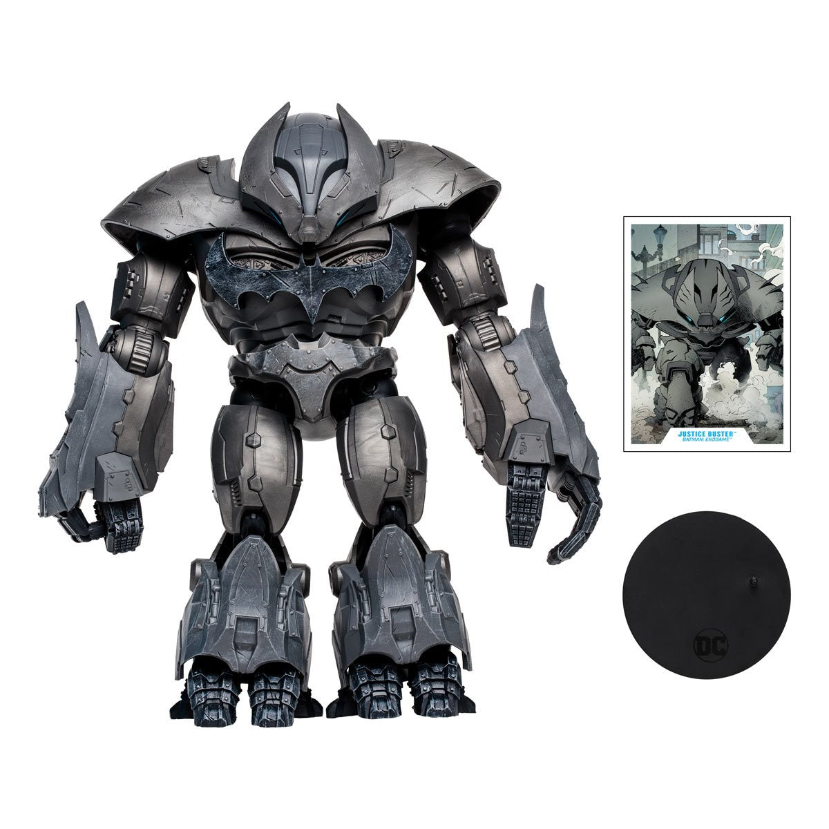 DC Collector Megafig Wave 6 Batman: Endgame Justice Buster Batsuit Action Figure with accessories- Heretoserveyou