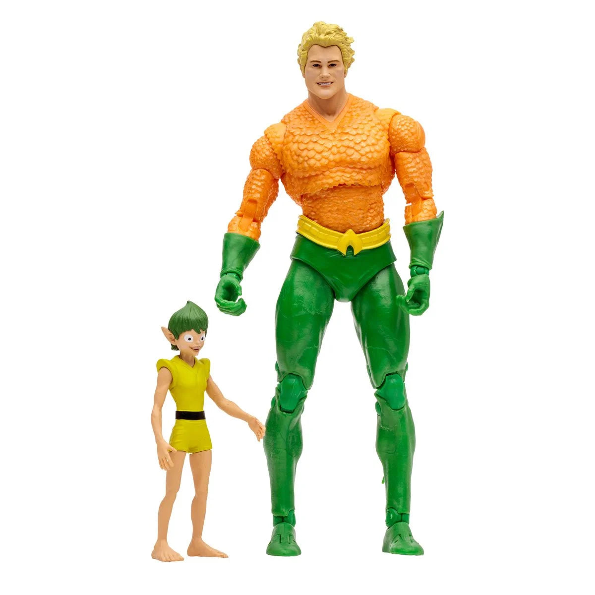 DC Direct Aquaman DC Classic 7-Inch Scale Wave 1 Action Figure with McFarlane Toys Digital Collectible