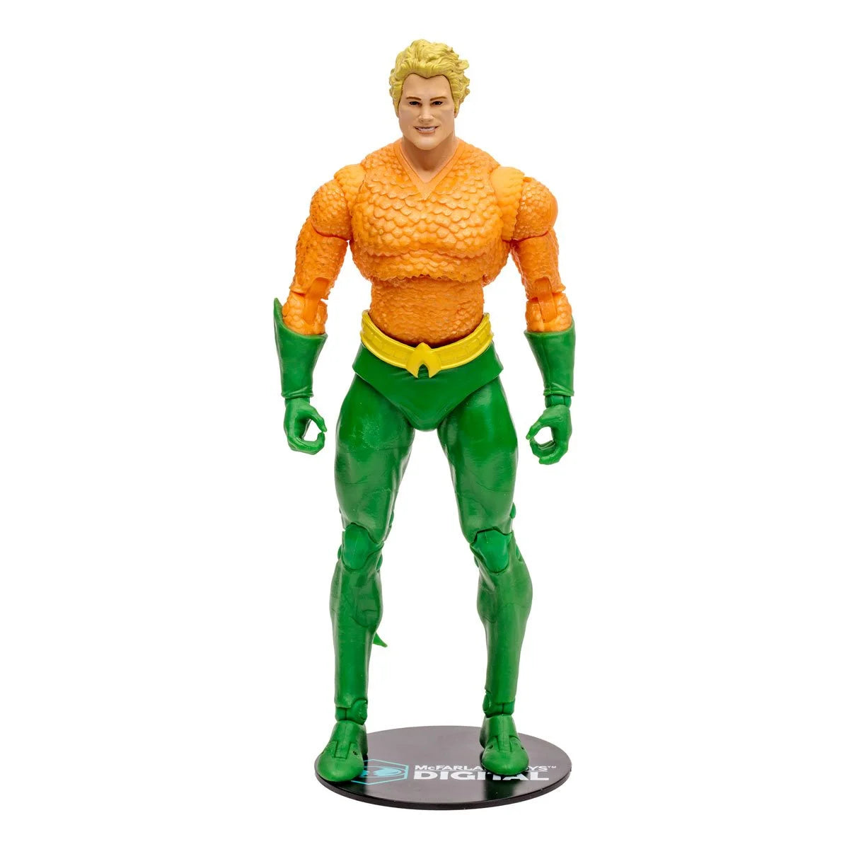 DC Direct Aquaman DC Classic 7-Inch Scale Wave 1 Action Figure with McFarlane Toys Digital Collectible