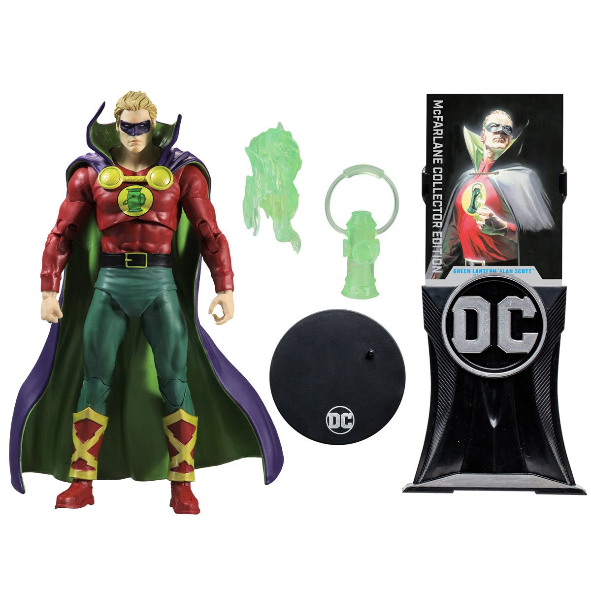Green Lantern Alan Scott Day of Vengeance with accessories - Heretoserveyou