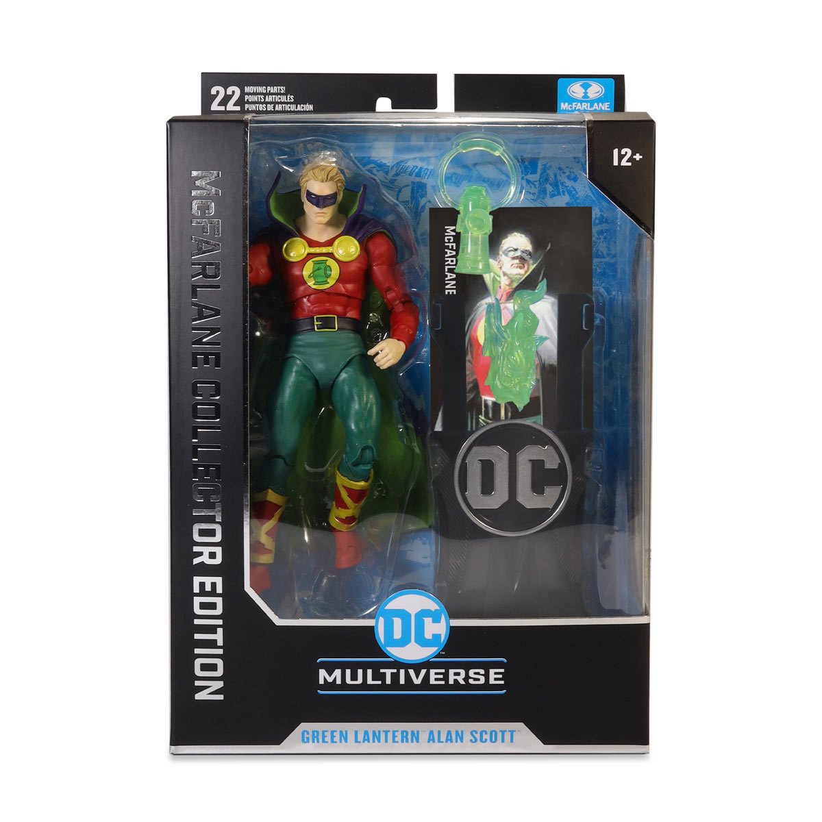 DC McFarlane Collector Edition Green Lantern Alan Scott Day of Vengeance in a packaging - Heretoserveyou