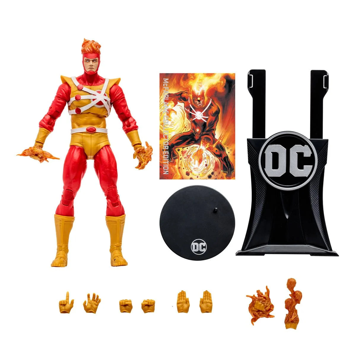 DC McFarlane Collector Edition Wave 2 Firestorm Crisis on Infinite Earths 7-Inch Scale Action Figure with accessories - Heretoserveyou
