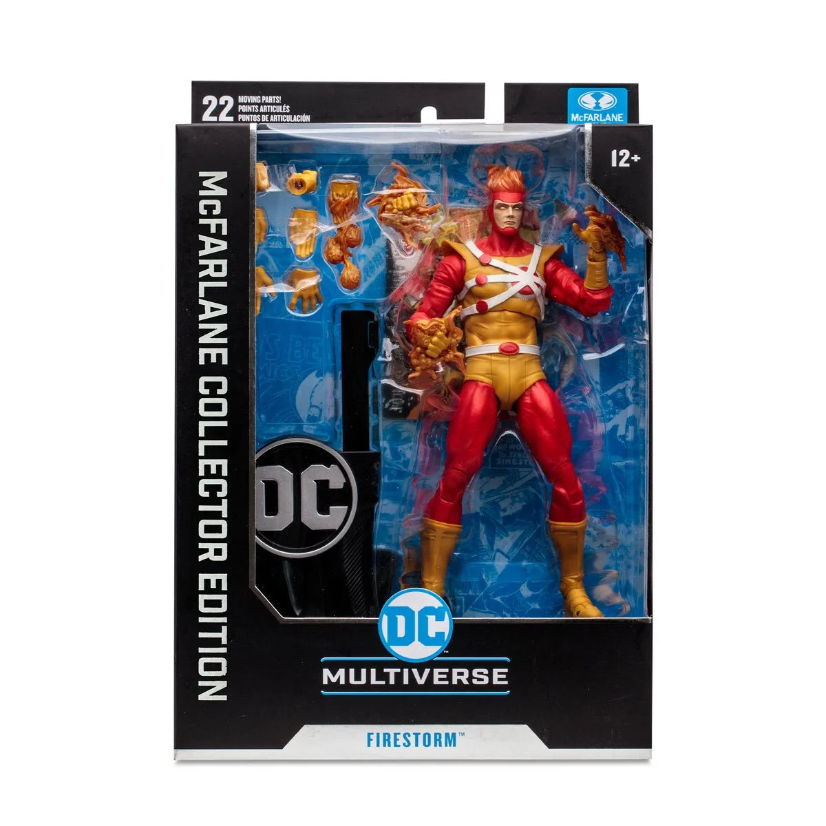 DC McFarlane Collector Edition Wave 2 Firestorm Crisis on Infinite Earths 7-Inch Scale Action Figure in a package - Heretoserveyou
