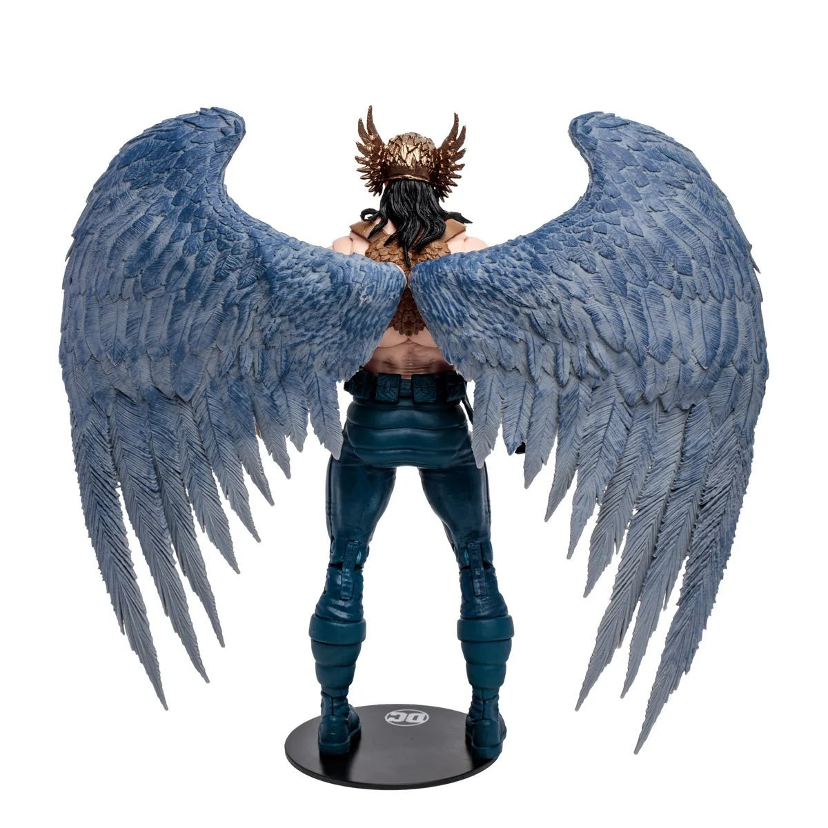 DC McFarlane Collector Edition Wave 2 Hawkman Zero Hour 7-Inch Scale Action Figure back view - Heretoserveyou