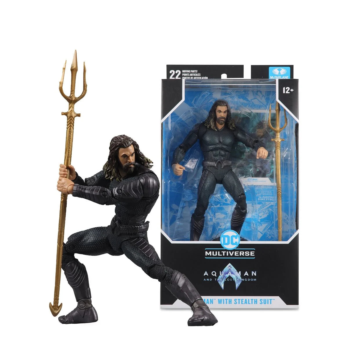 DC Multiverse Aquaman and the Lost Kingdom Movie Aquaman with Stealth Suit 7-Inch Scale Action Figure - Heretoserveyou
