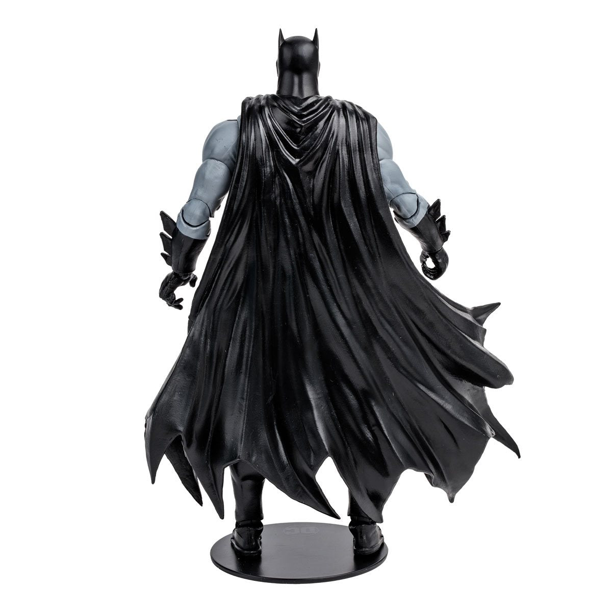 DC Multiverse Batman: Hush Black and Gray 7-Inch Scale Action Figure back view - Heretoserveyou