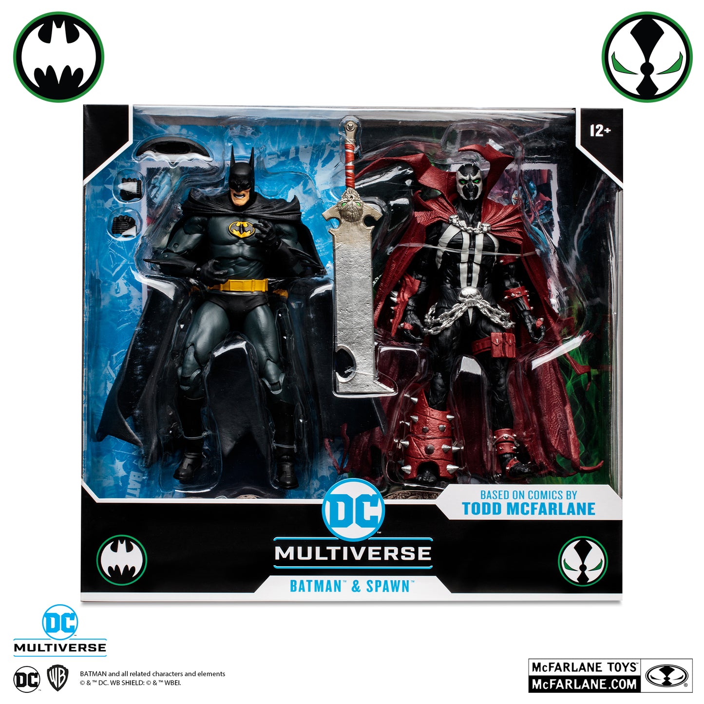 DC multiverse batman & Spawn Action Figure Toy - Heretoserveyou