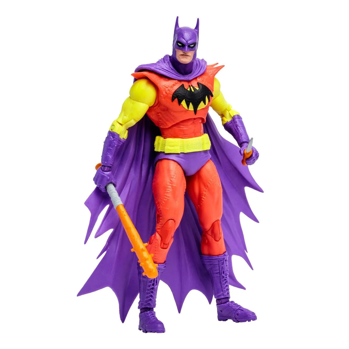 DC Multiverse Batman of Zur-En-Arh Black Light Gold Label 7-Inch Scale Action Figure - Entertainment Earth Exclusive