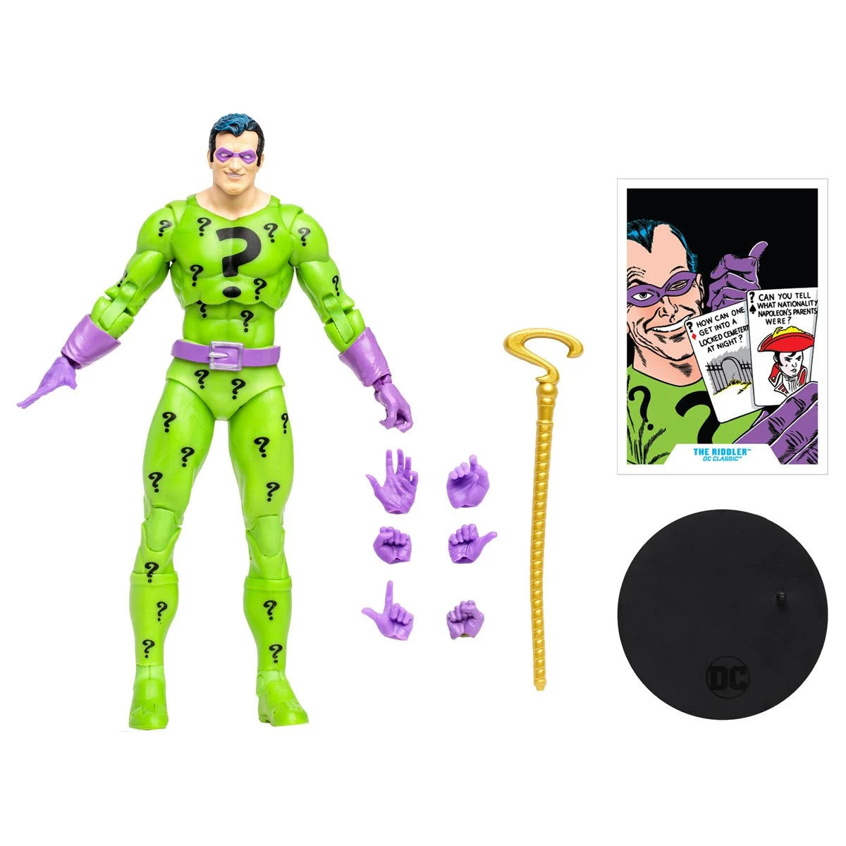 DC Multiverse Riddler Classic 7-Inch Action Figure - Heretoserveyou