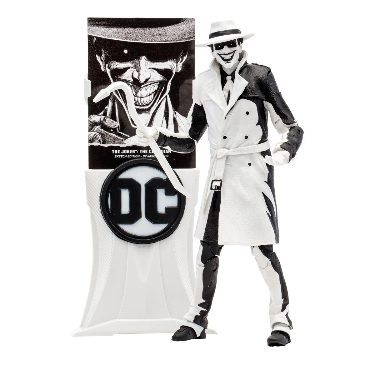 DC Multiverse The Joker Comedian Sketch Edition Gold Label 7-Inch Scale Action Figure - EE Exclusive HERETOSERVEYOU