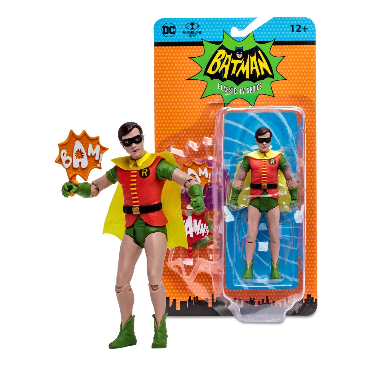 DC Retro Batman 1966 Classic TV Series Wave 8 Robin 6-Inch Scale Action Figure