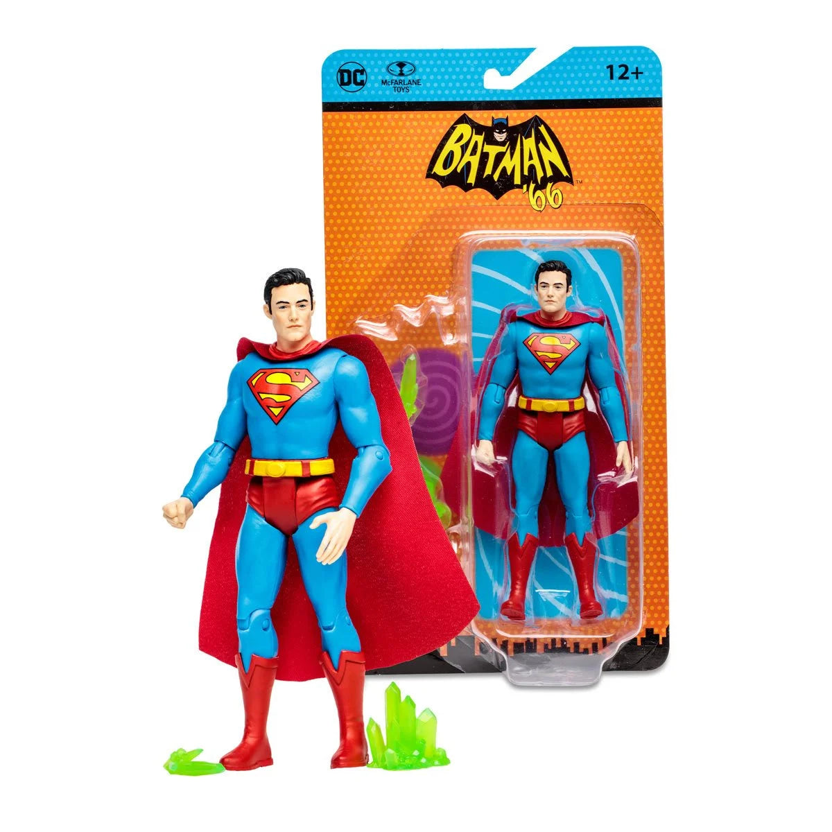 DC Retro Batman 1966 Wave 8 Superman Batman '66 Comic 6-Inch Scale Action Figure - Heretoserveyou