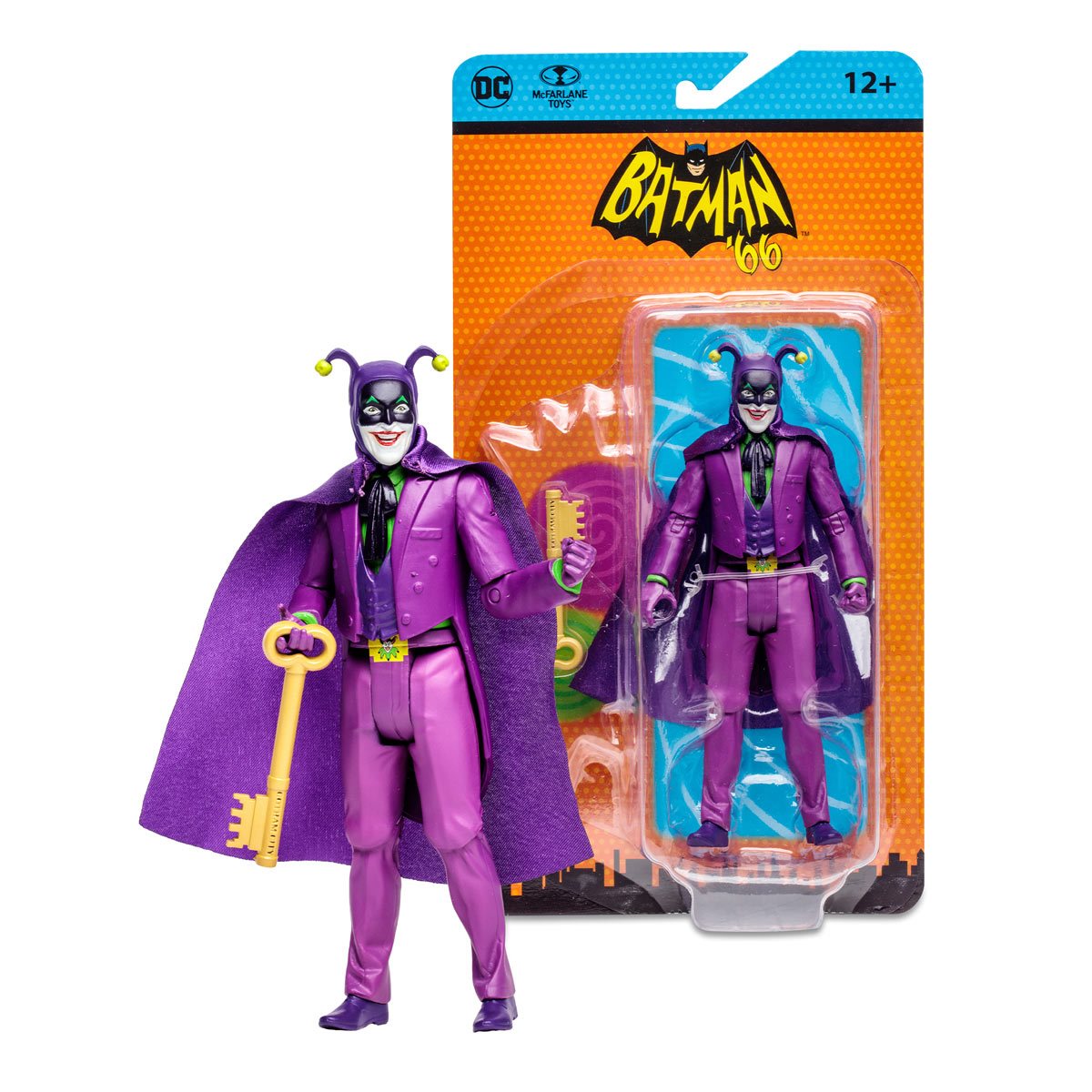 DC Retro Batman 1966 Wave 8 The Joker Batman '66 Comic 6-Inch Scale Action Figure - Heretoserveyou