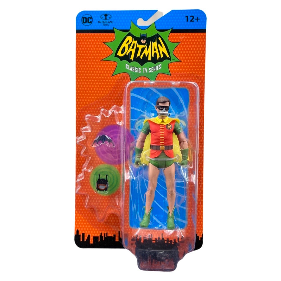 DC Retro Wave 7 - Batman 66 - Robin Action Figure Toy - Heretoserveyou