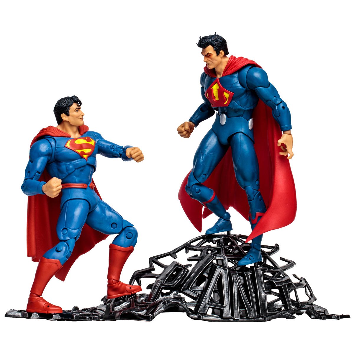 DC Superman vs. Superman of Earth-3 with Atomica 7-Inch Scale Action Figure 2-Pack - Heretoserveyou