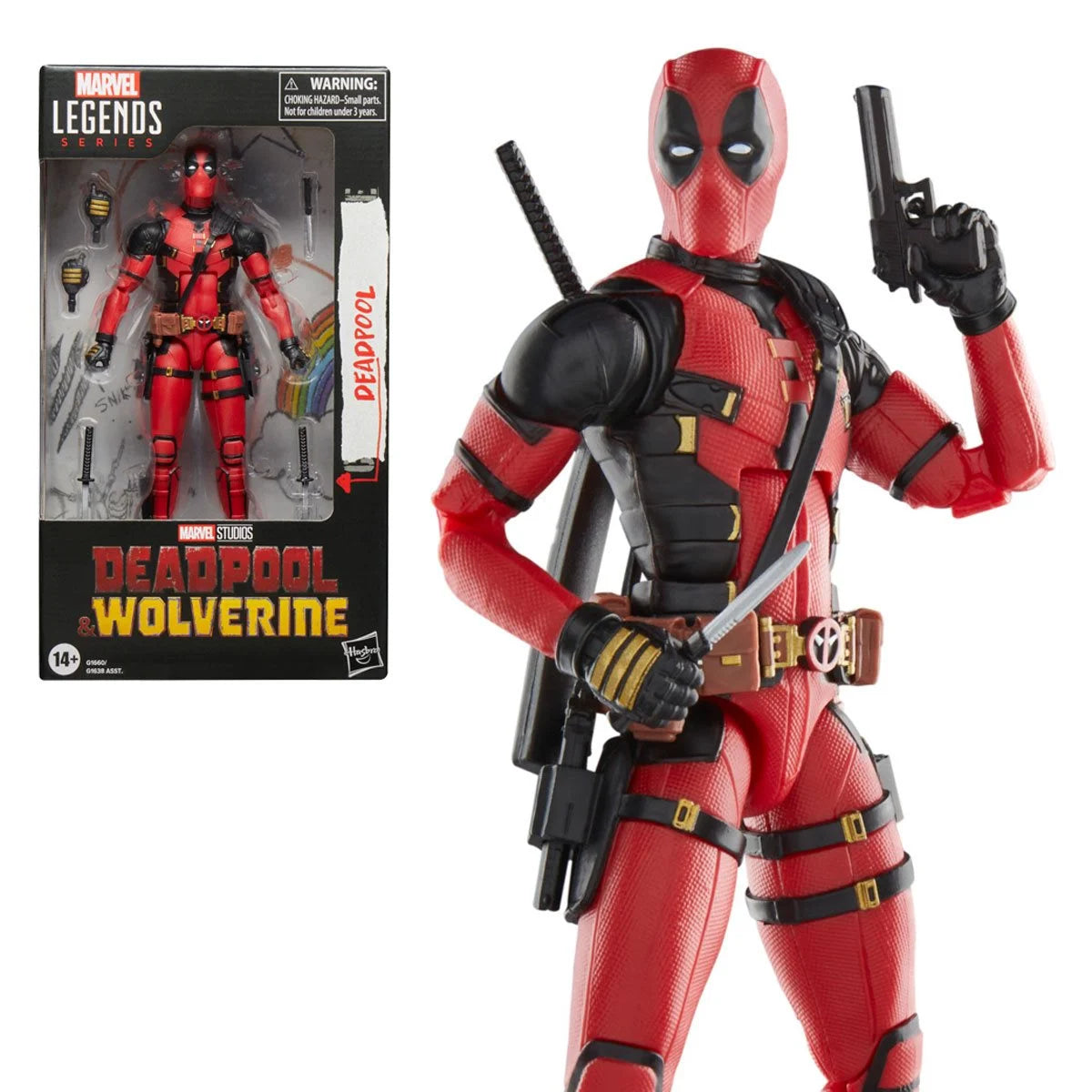 [PRE-ORDER] Deadpool & Wolverine Marvel Legends Deadpool 6-Inch Action ...