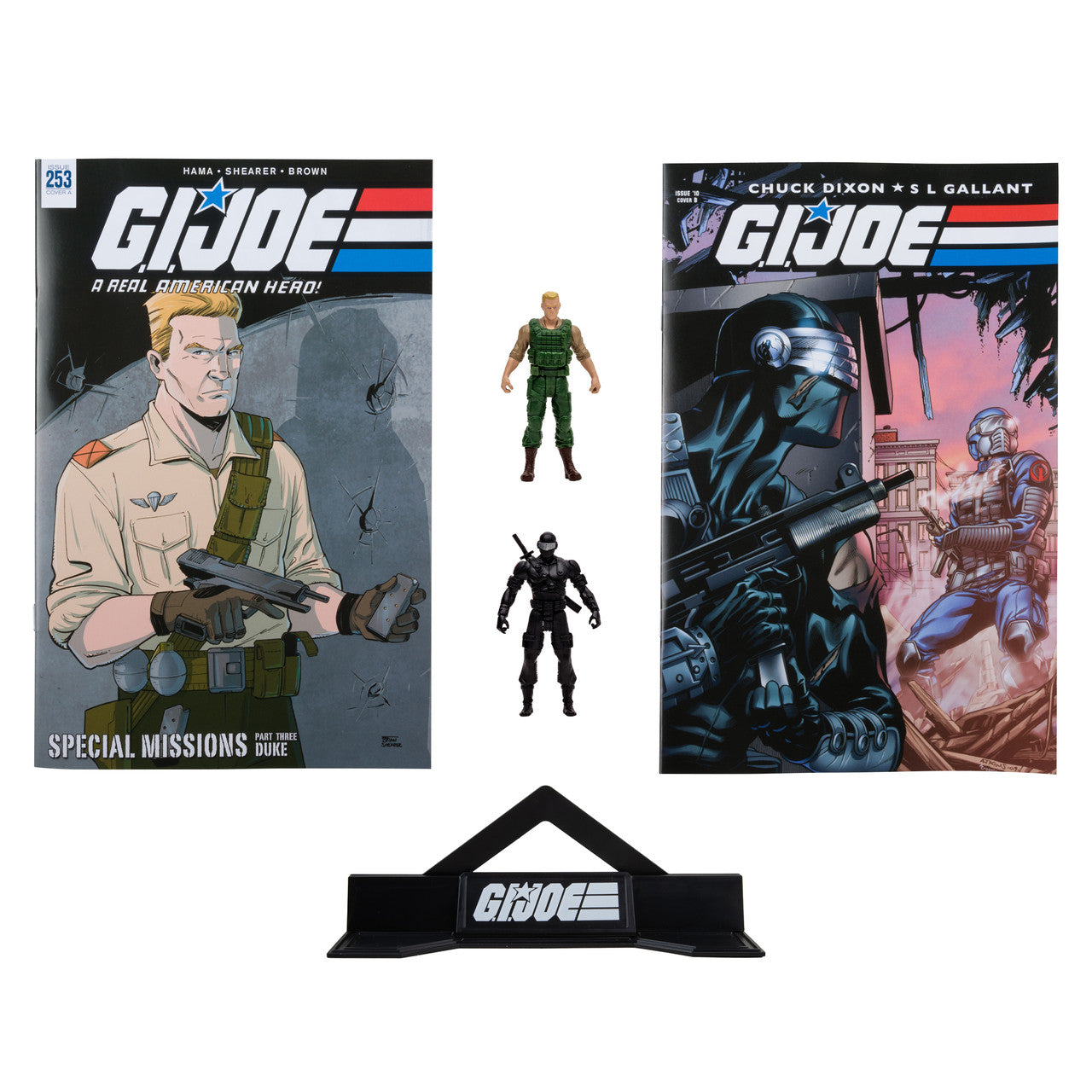 Duke and Snake Eyes w/Comic (Page Punchers: G.I. Joe) 3" 2-Pack