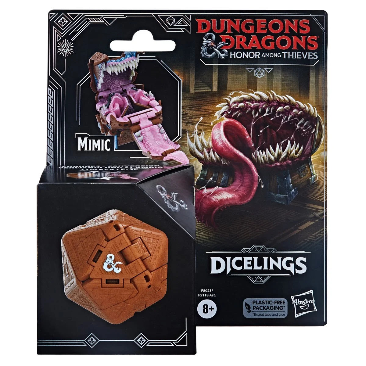 Dungeons & Dragons Honor Among Thieves D&D Dicelings Dark Brown Mimic Converting Figure 