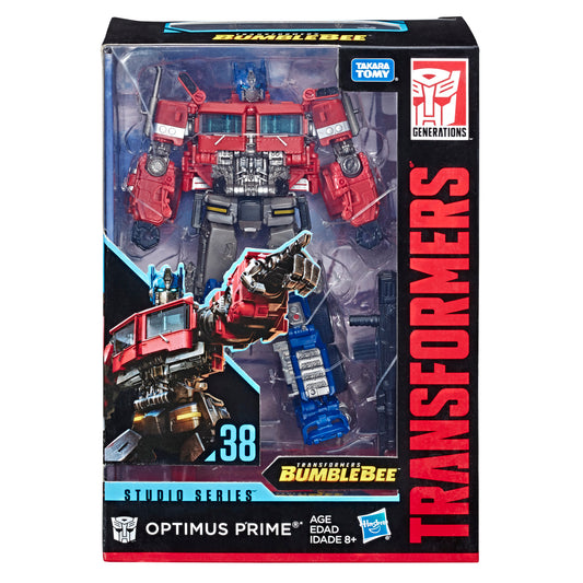 Transformers Toys Studio Series 38 Voyager Class Transformers: Bumblebee movie Optimus Prime Action Figure - Ages 8 and Up, 6.5-inch