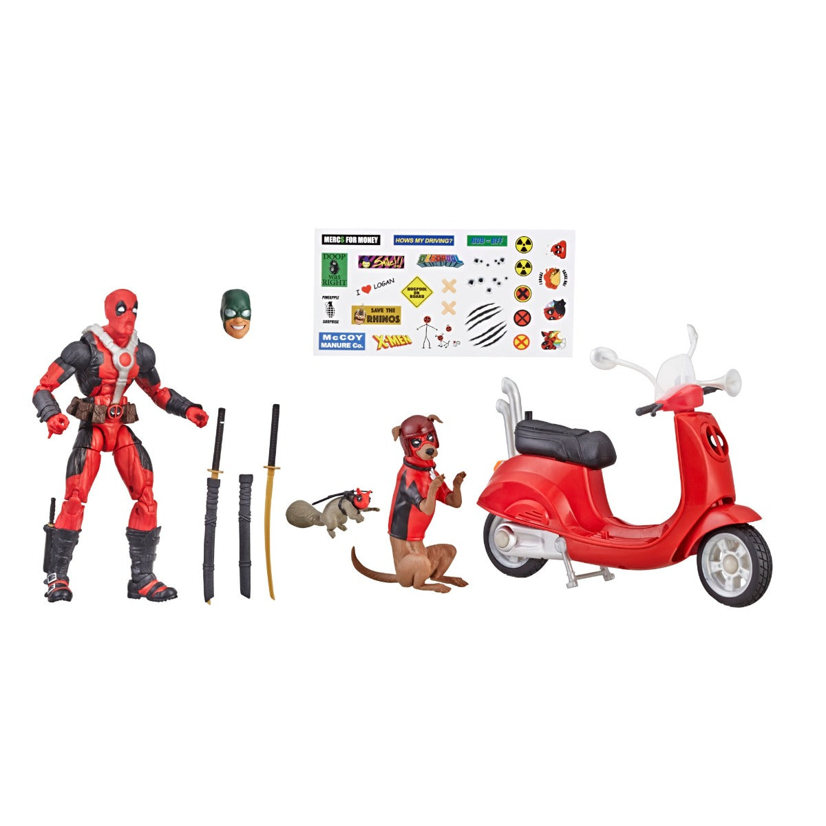 Marvel Legends Series Deadpool with Scooter Action Figure