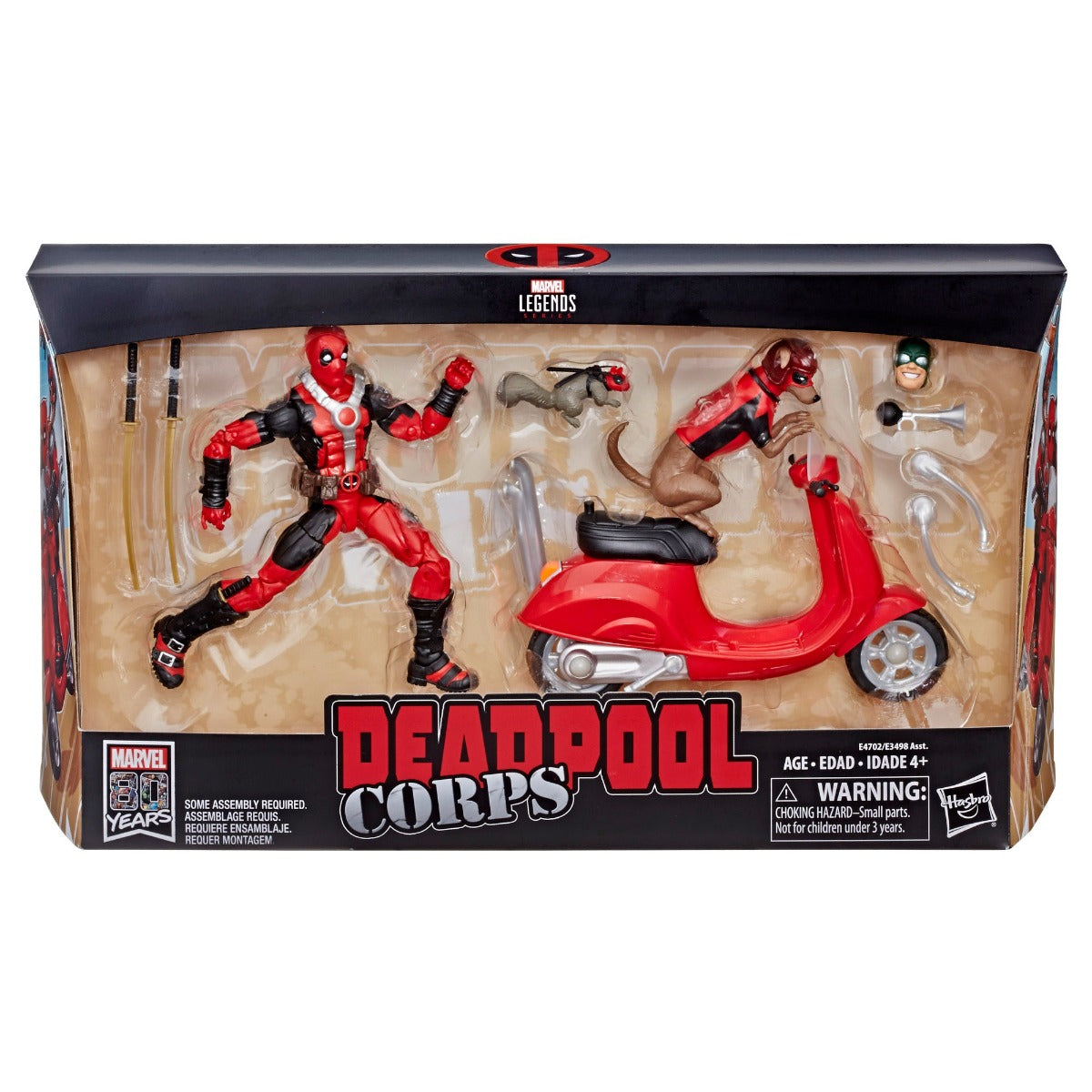 Marvel Legends Series Deadpool with Scooter Action Figure