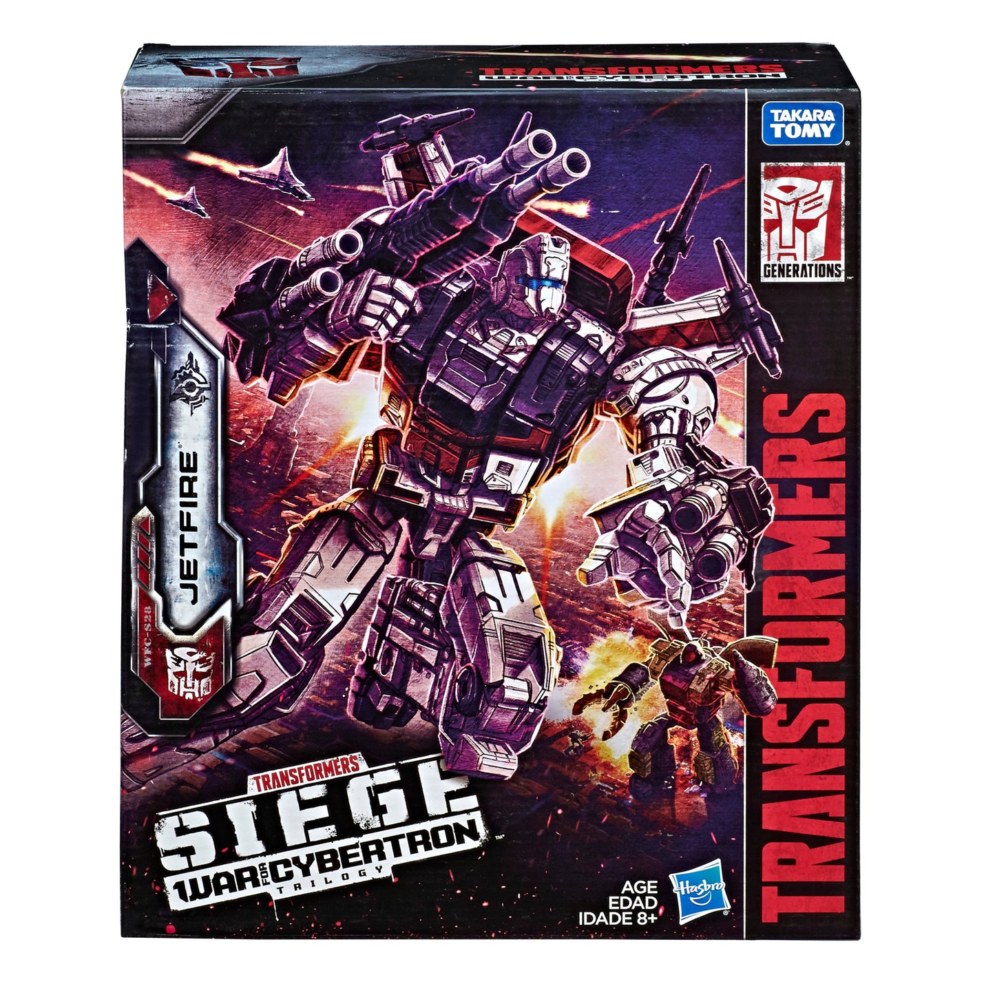 Transformers Toys Generations War for Cybertron Commander WFC-S28 Jetfire Action Figure - Siege Chapter - Adults and Kids Ages 8 and Up, 11-inch