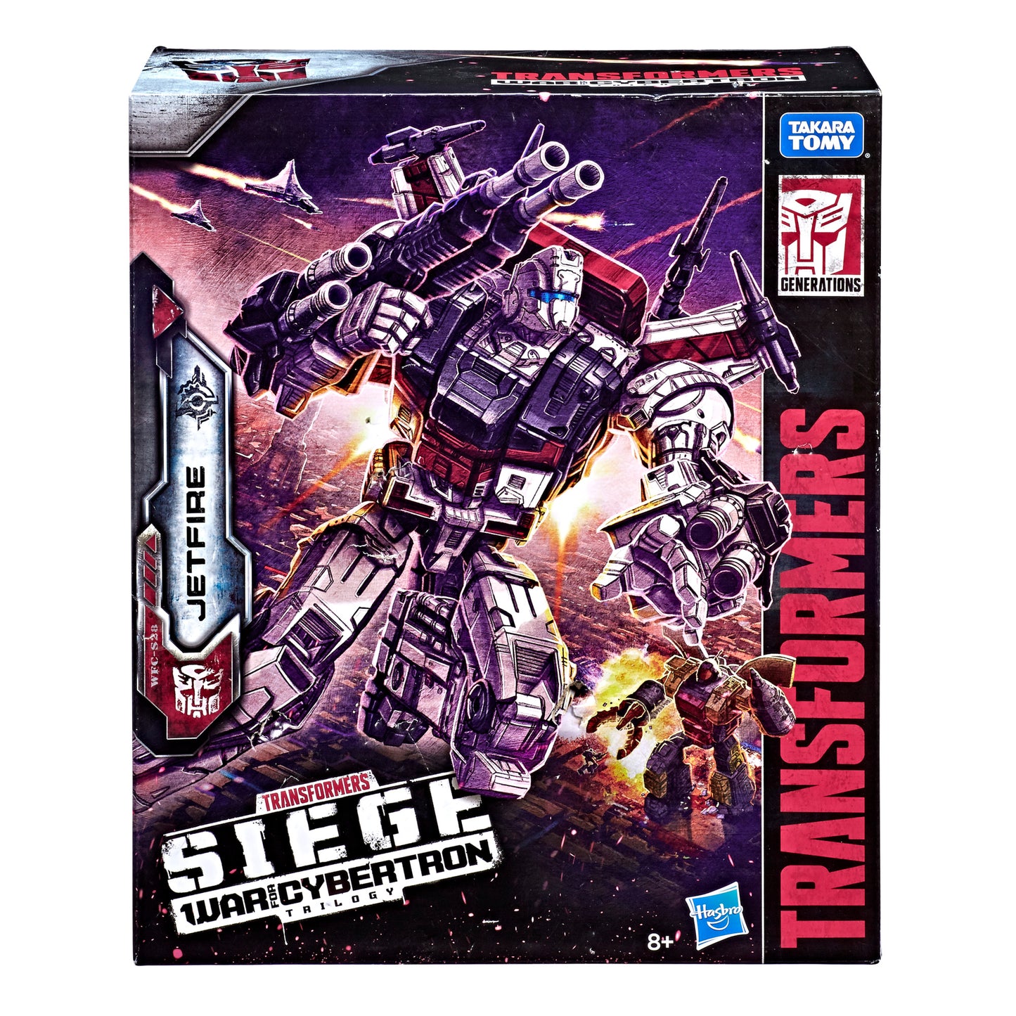 Transformers Toys Generations War for Cybertron Commander WFC-S28 Jetfire Action Figure - Siege Chapter - Adults and Kids Ages 8 and Up, 11-inch