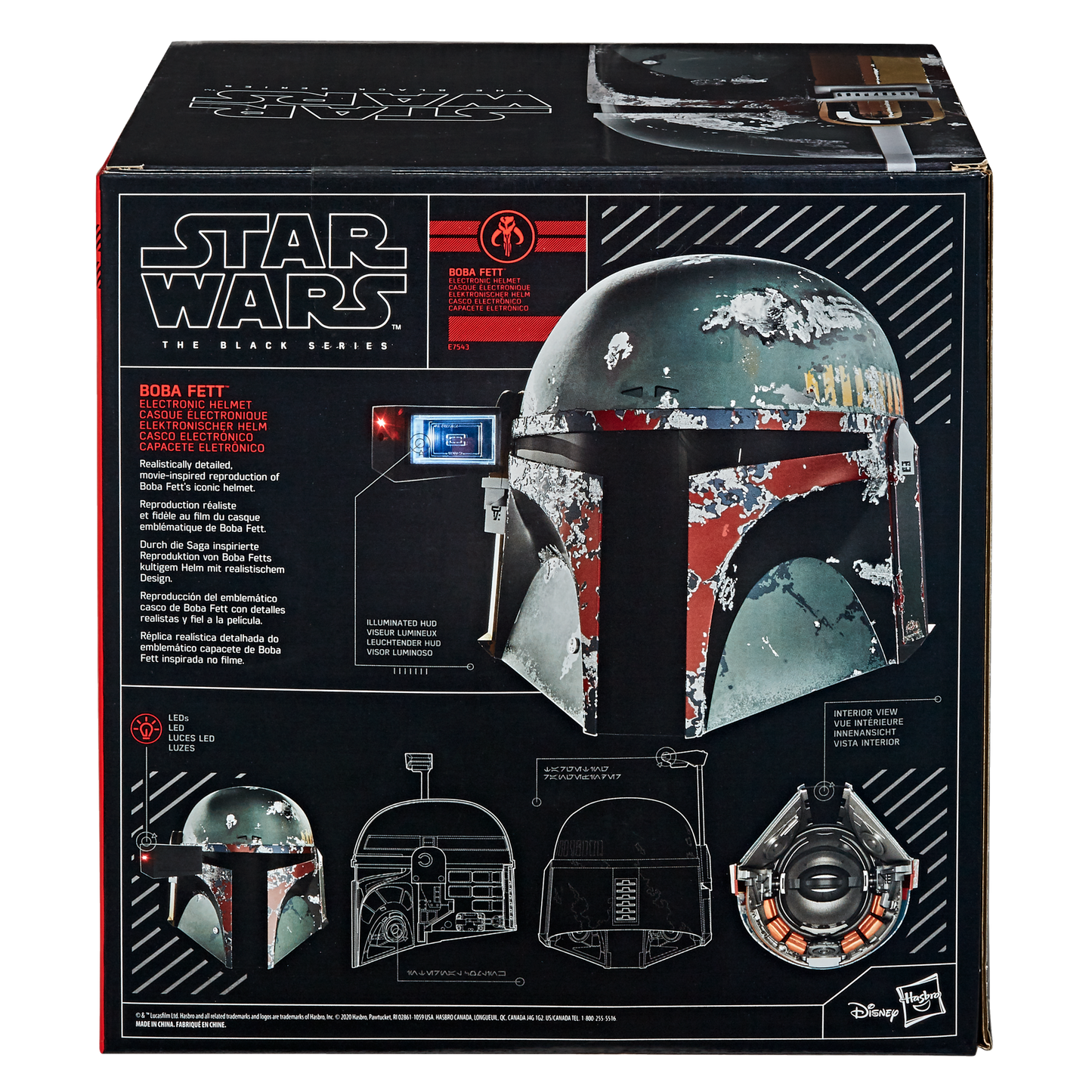 [PRE-ORDER] Star Wars The Black Series Boba Fett Premium Electronic Helmet