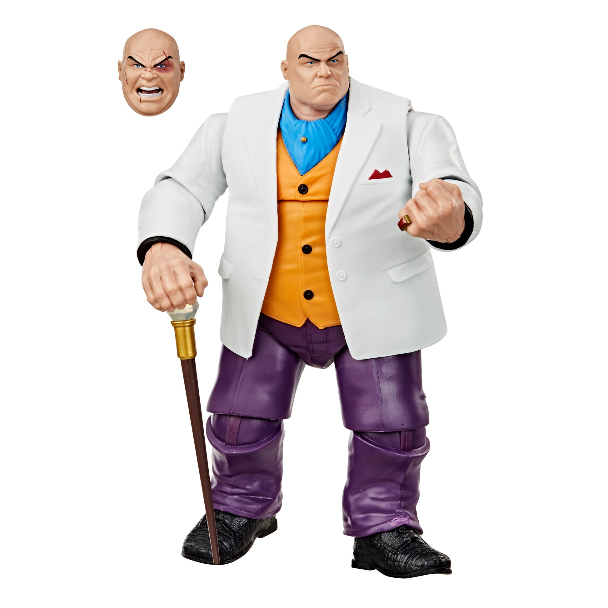 Hasbro Marvel Legends Series 6-inch Collectible Marvel’s Kingpin Action Figure Toy Vintage Collection