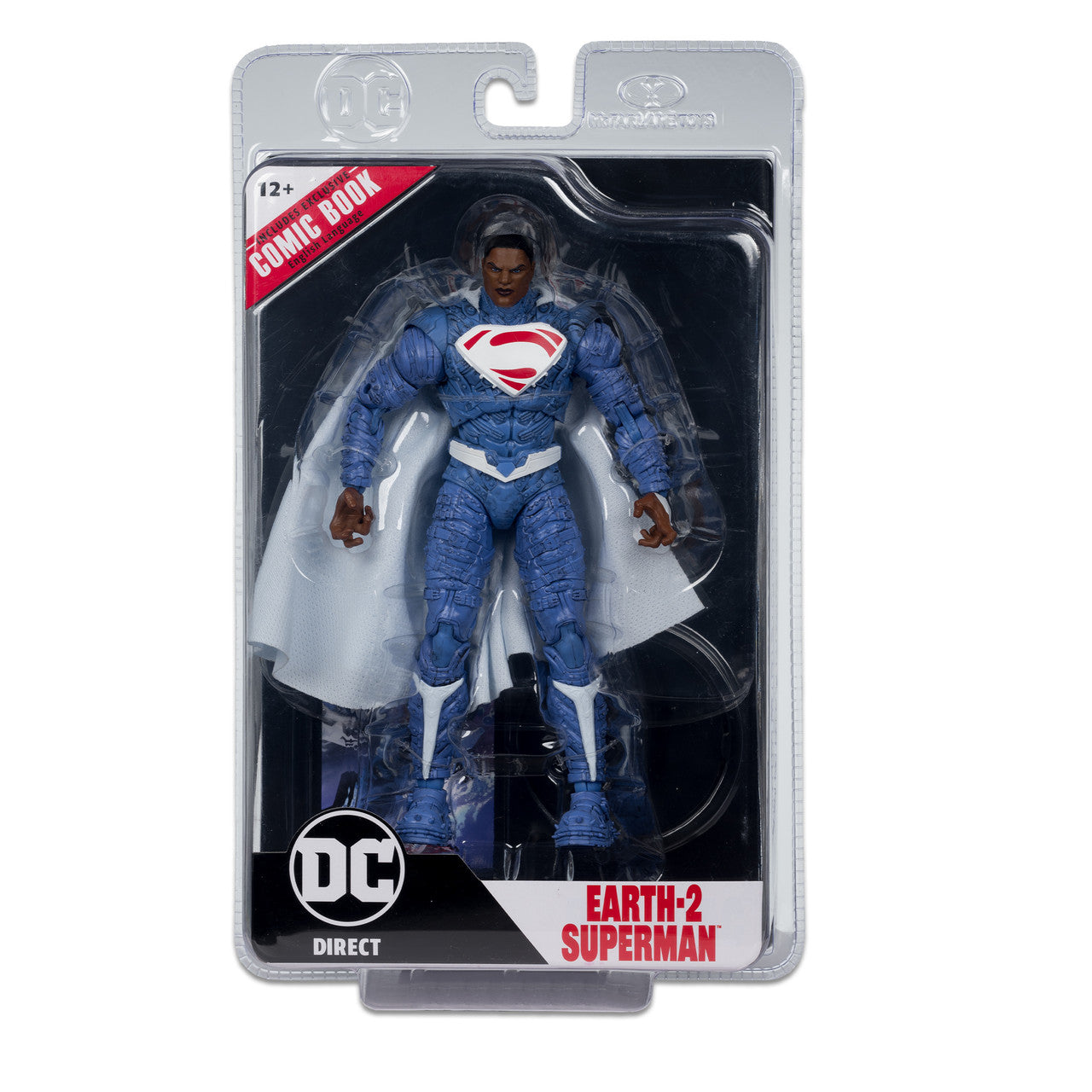 Earth-2 Superman w/Comic (DC Page Punchers: Ghosts of Krypton) 7" Figure