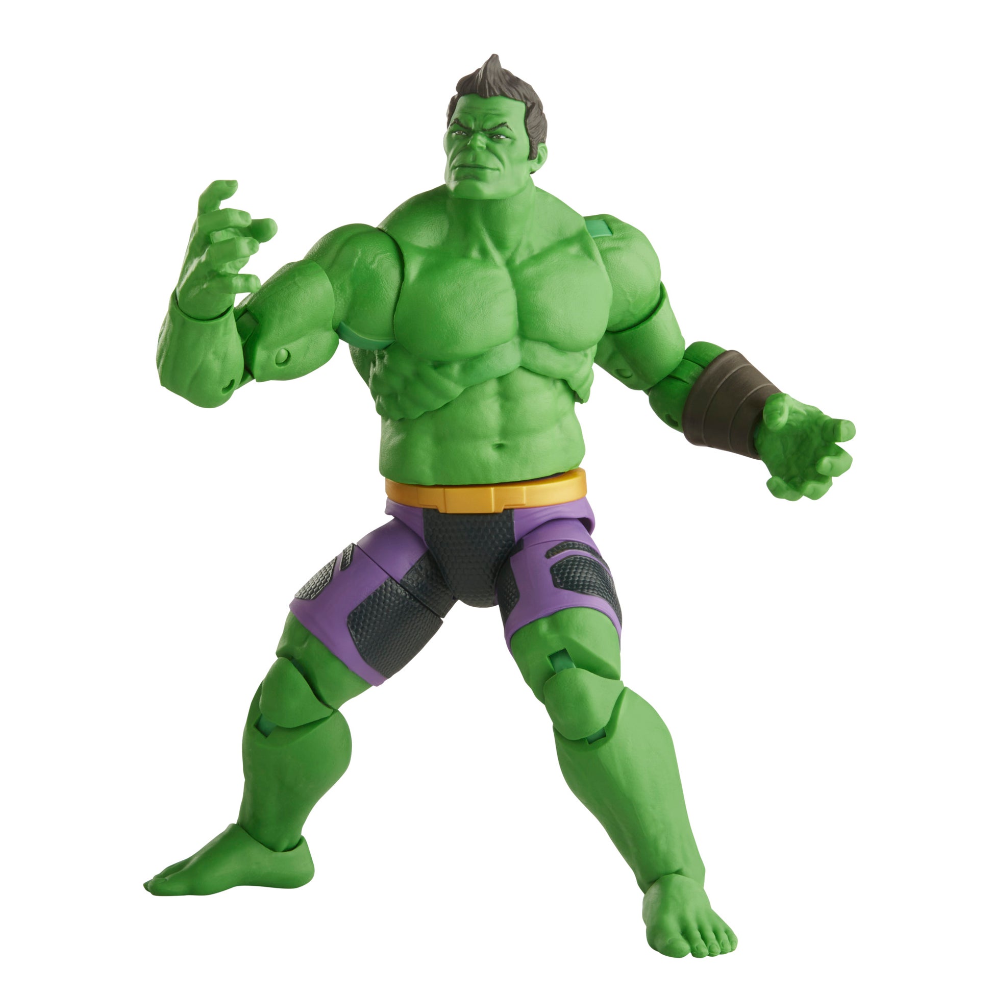 Build-A-Figure Hulk posed - Heretoserveyou