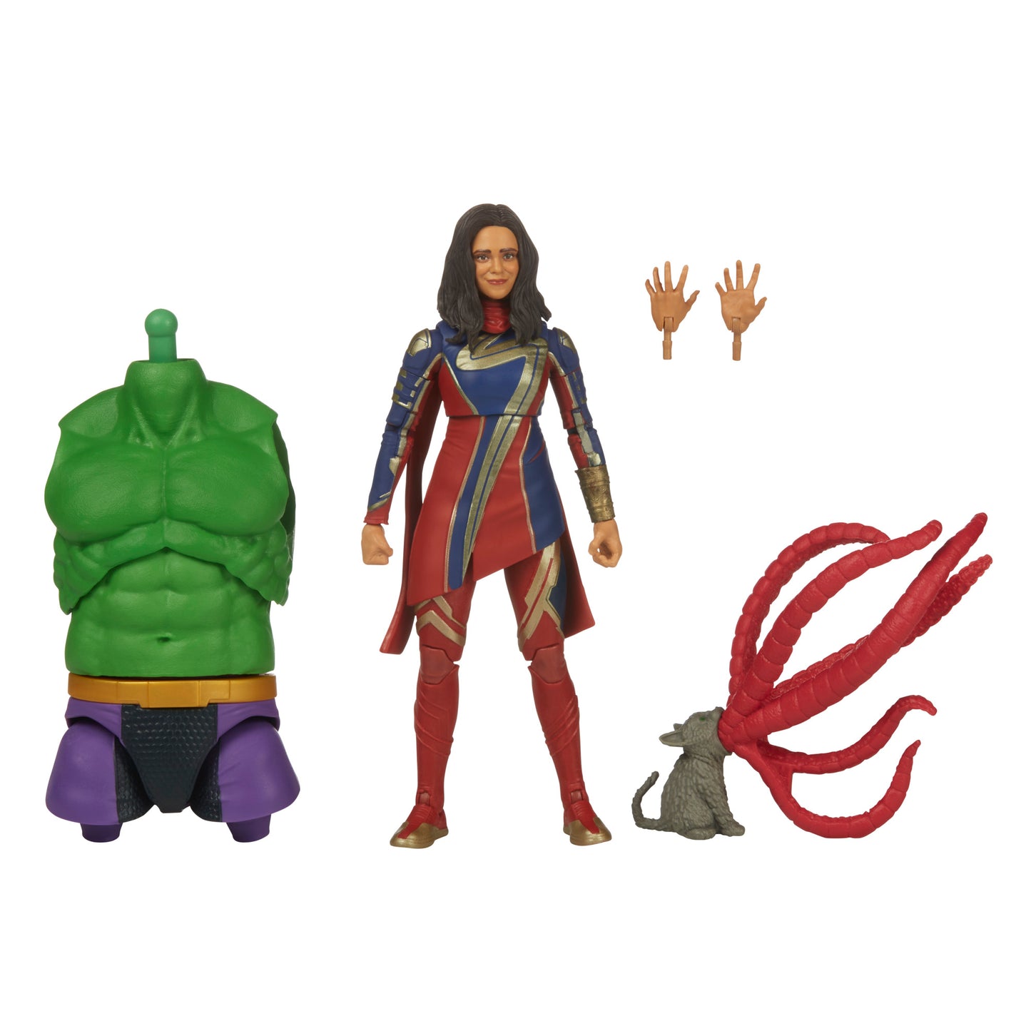 Marvel Legends Series Ms. Marvel Action Figure Toy with accessories - Heretoserveyou
