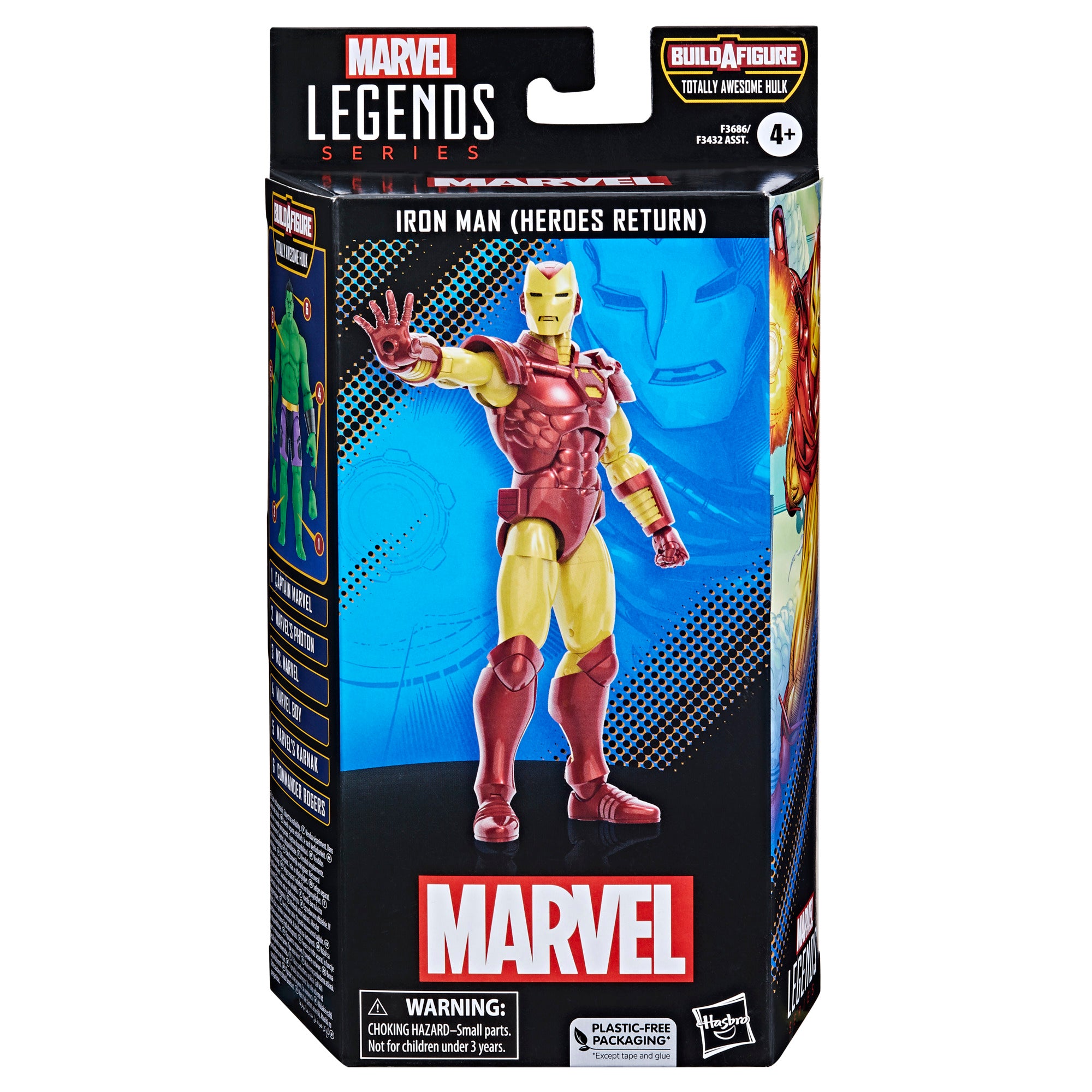 Marvel Legends Series Marvel Comics Iron Man Heroes Return