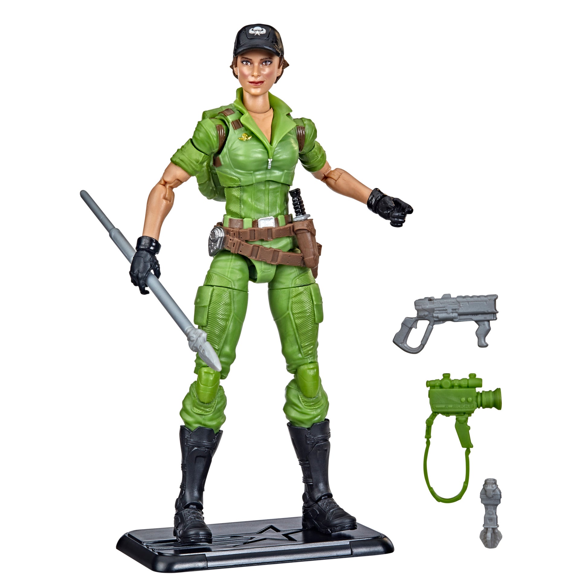 G.I. Joe Classified Series Lady Jaye Action Figure Collectible Premium Toy - Heretoserveyou