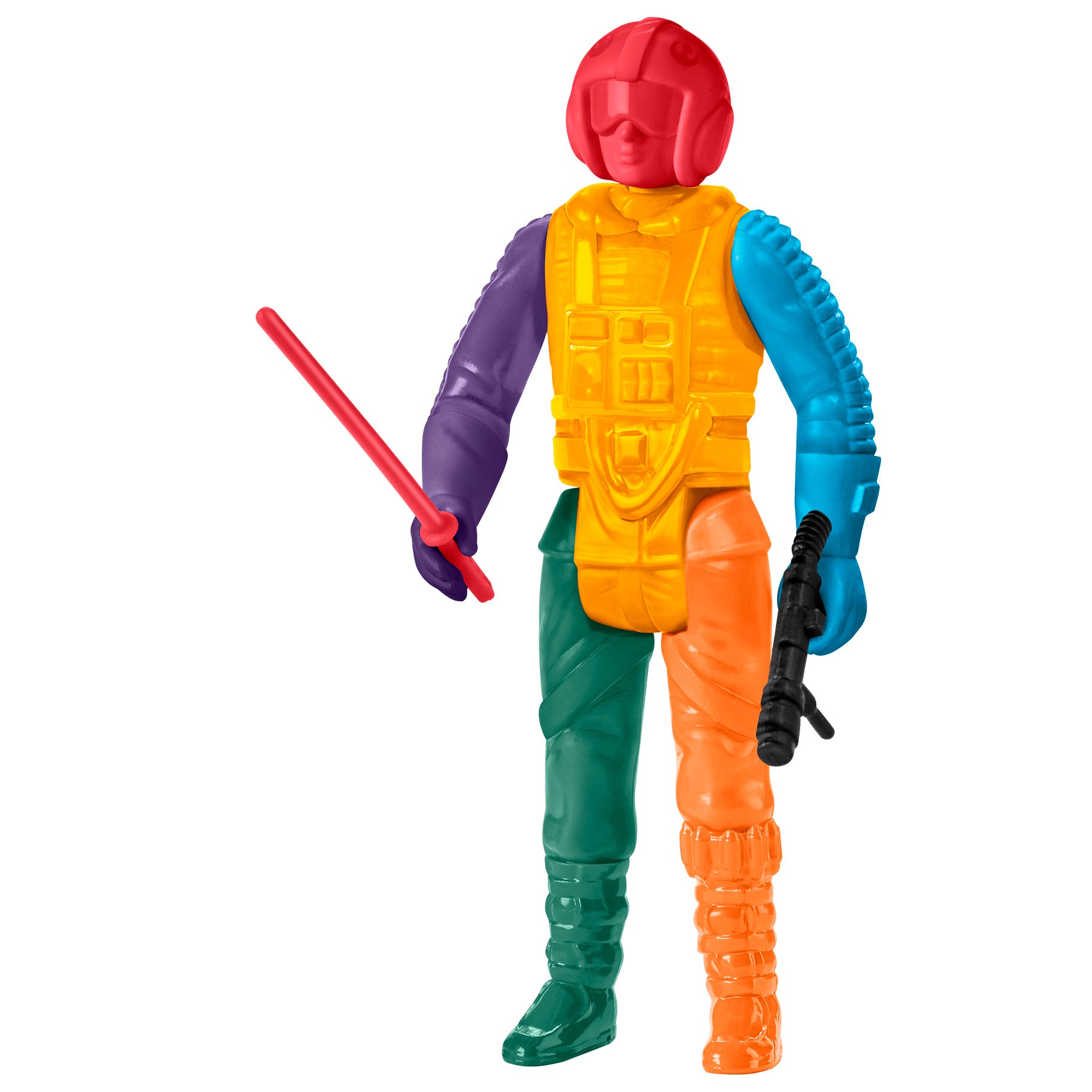 Luke Skywalker Retro Prototype Action figure - Heretoserveyou
