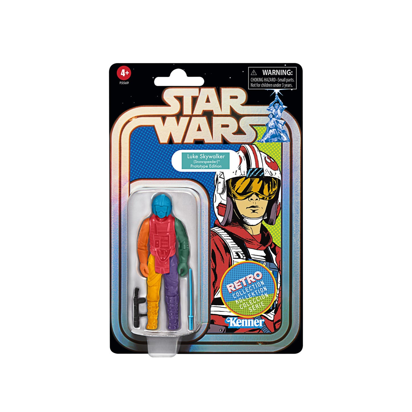 Luke Skywalker Retro Prototype Action figure - Heretoserveyou