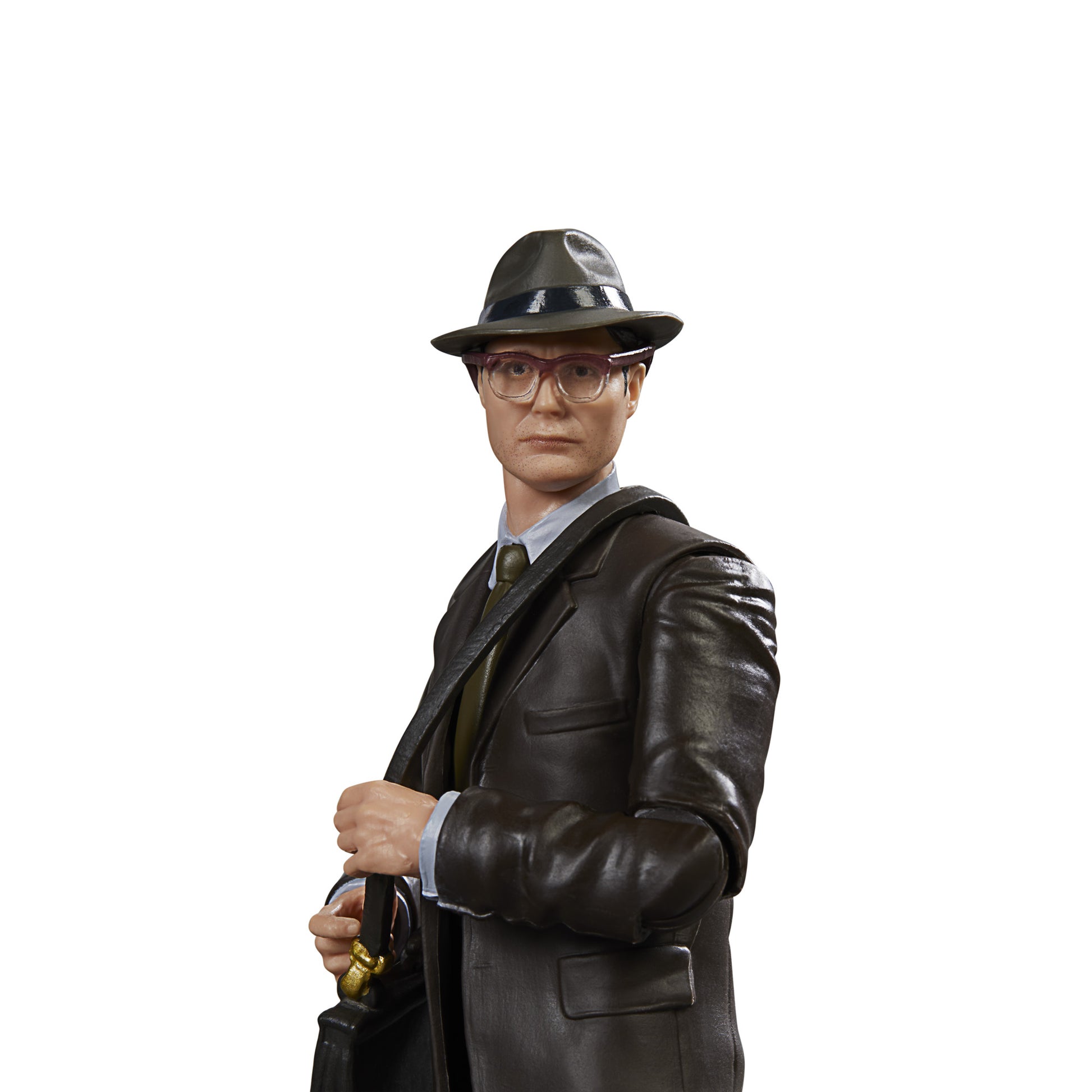 Indiana Jones Adventure Series Doctor Jürgen Voller Action Figure close up look - Heretoserveyou