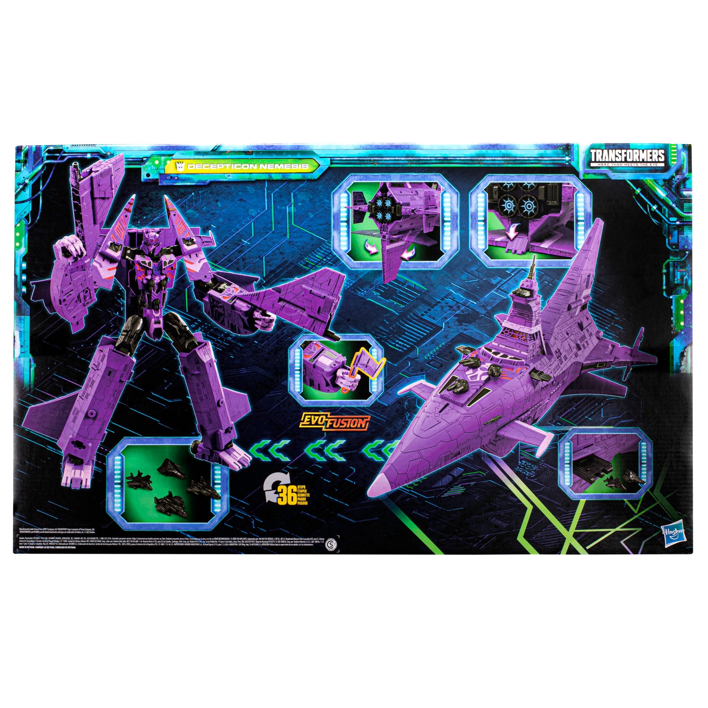 Transformers Legacy Evolution Decepticon Nemesis Action Figure Toy - Heretoserveyou