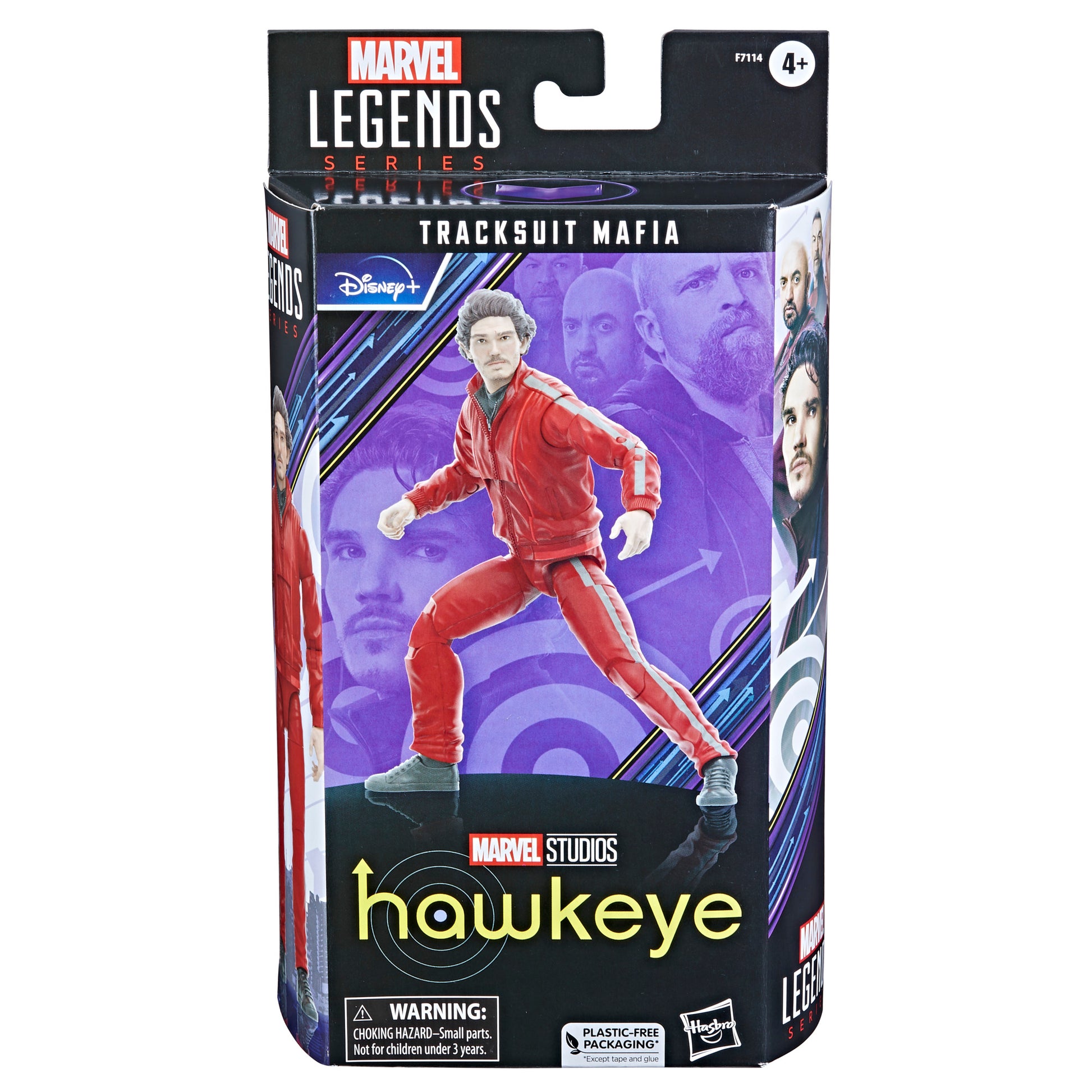 Marvel Legends Series Tracksuit Mafia, Hawkeye 6-Inch Action Figures
