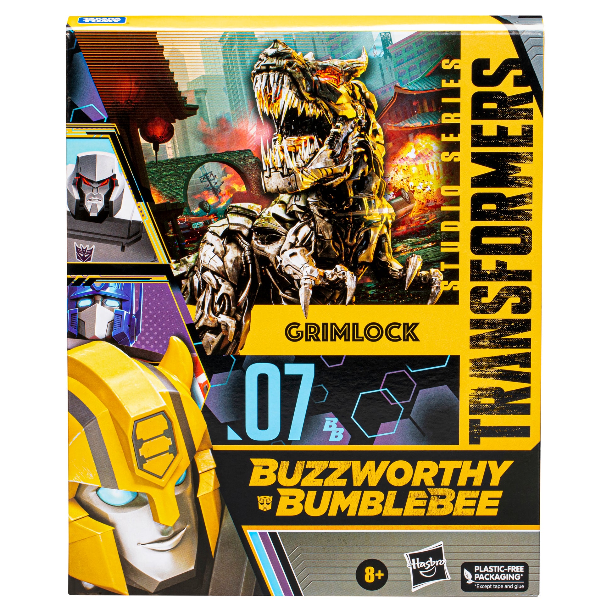 Transformers Studio Series Leader 07BB Grimlock Converting Action Figure (8.5”)